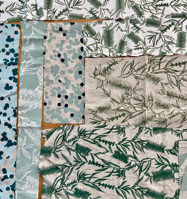 Remnant Fabric Pack - Eucalyptus