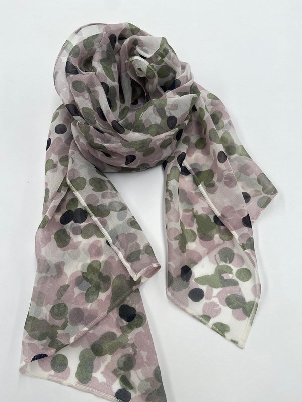 Sale - scarf - confetti - lilac