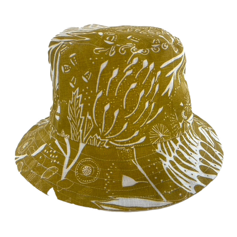 Bucket Hat Native Ochre