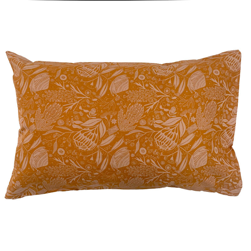 Native Linen Pillowcase Caramel