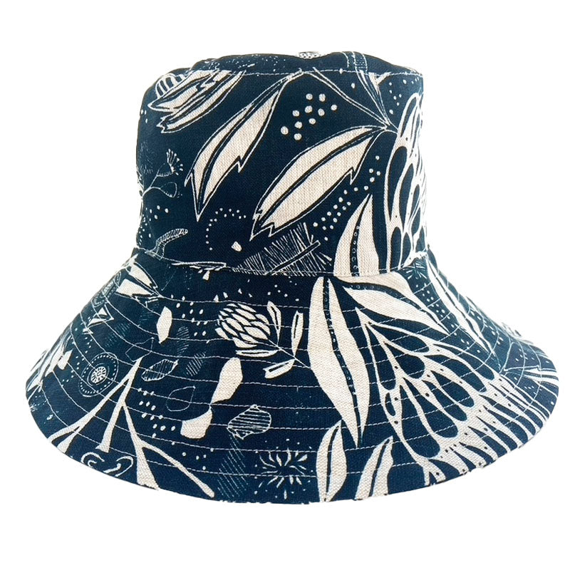 Wide Brim Hat Native Deep Sea