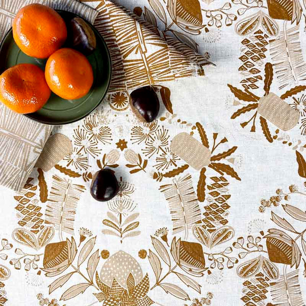 Folk - Table Cloth - Caramel / Nude