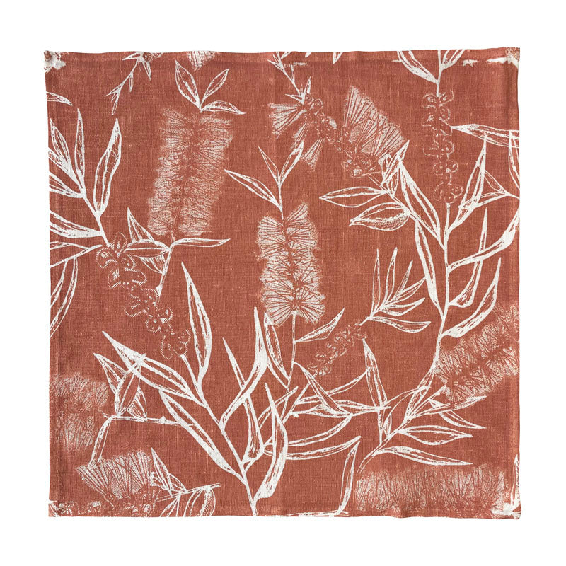 Large Bottle Brush Napkin Set - Blush