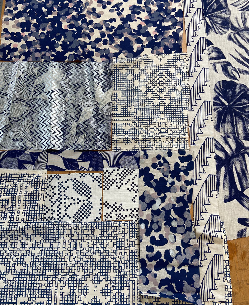 Remnant Fabric Pack - Blue