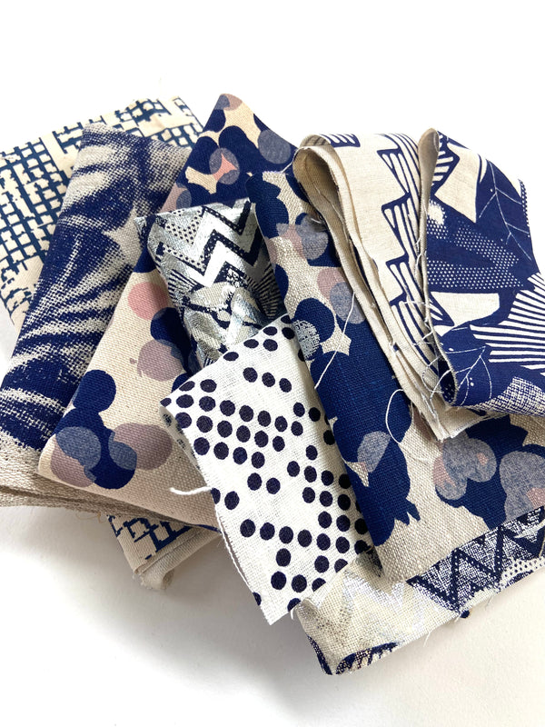 Remnant Fabric Pack - Blue