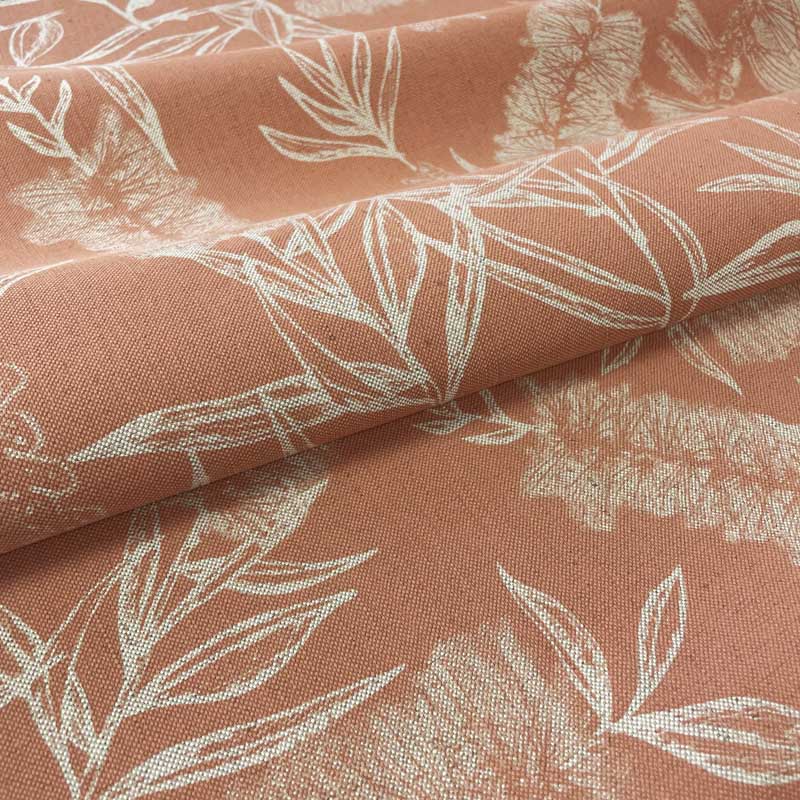 Printed Fabric - Bottle Brush Large- Blush