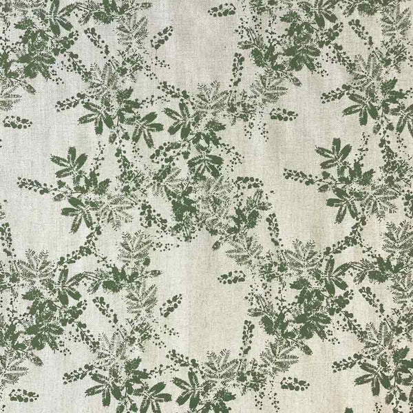 Printed Fabric - Wattle - Moss